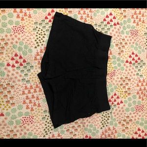 Arizona Jean Co. Black Shortie Drawstring Shorts Plus Size 16 1/2